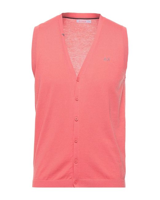 mens pink cardigan