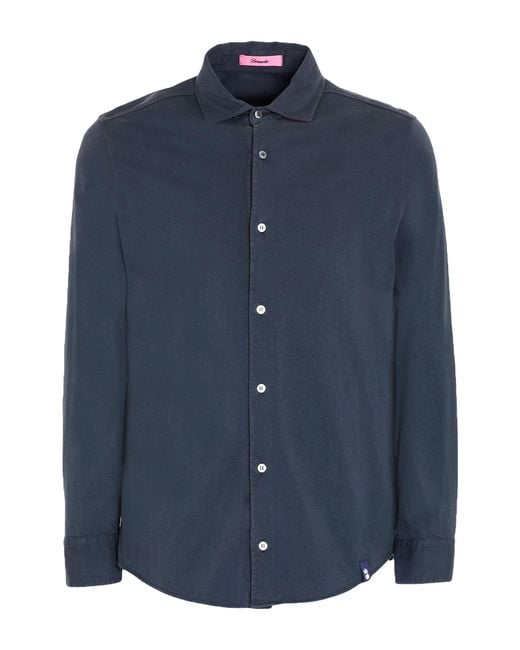 Drumohr Blue Shirts for men