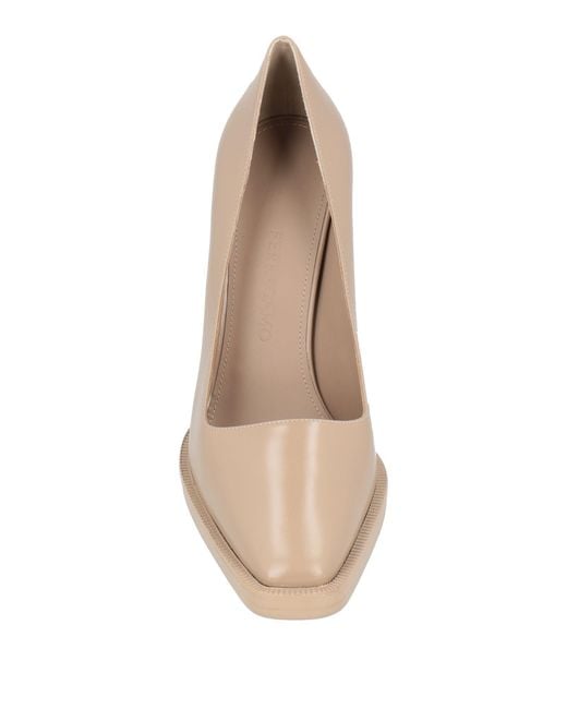 Ferragamo Natural Pumps