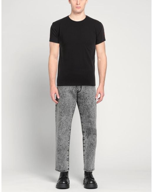 BASTILLE RIVE DROITE Black T-Shirt Cotton for men