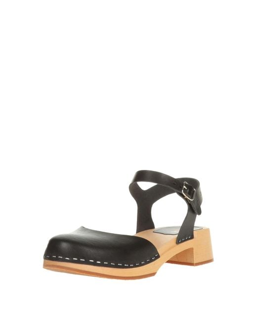 Mules & Zuecos Swedish Hasbeens de color Black