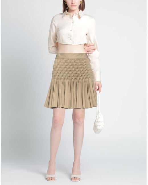 Dior Natural Mini Skirt