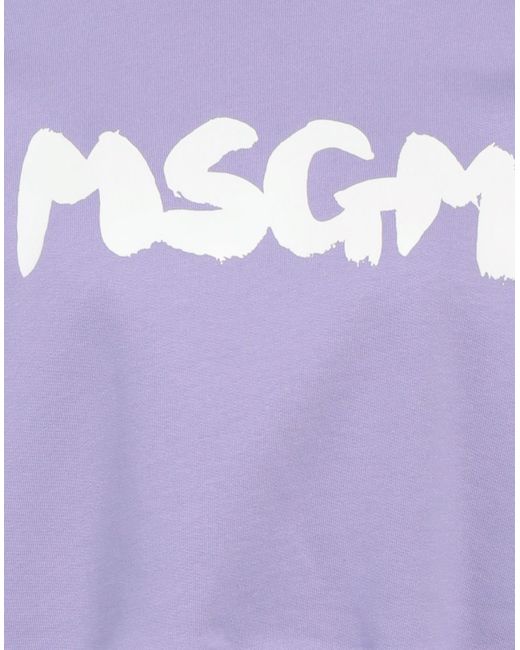 Sudadera MSGM de color Purple
