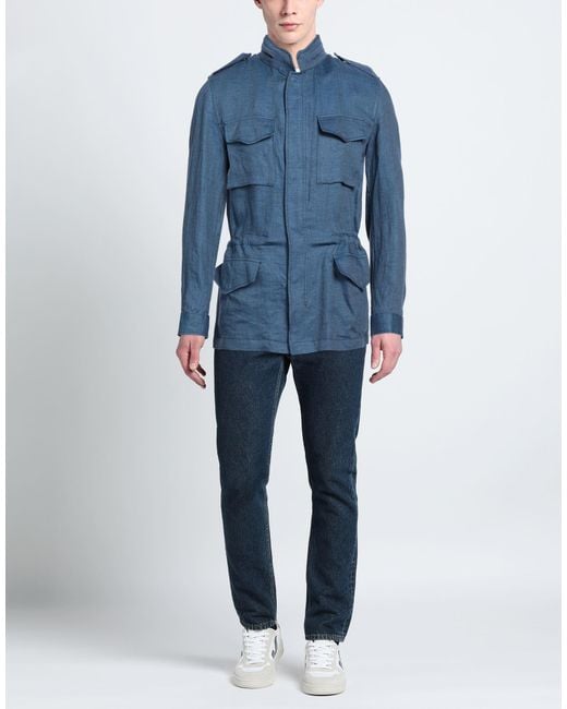 Barba Napoli Blue Jacket for men