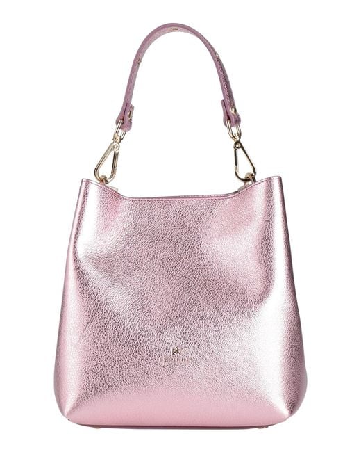 CUOIERIA FIORENTINA Pink Handbag Leather