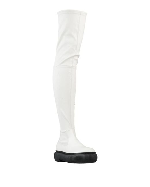 Lanvin White Boot Lambskin