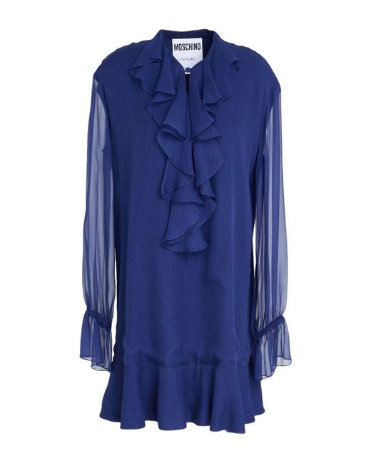 Moschino Blue Mini Dresses