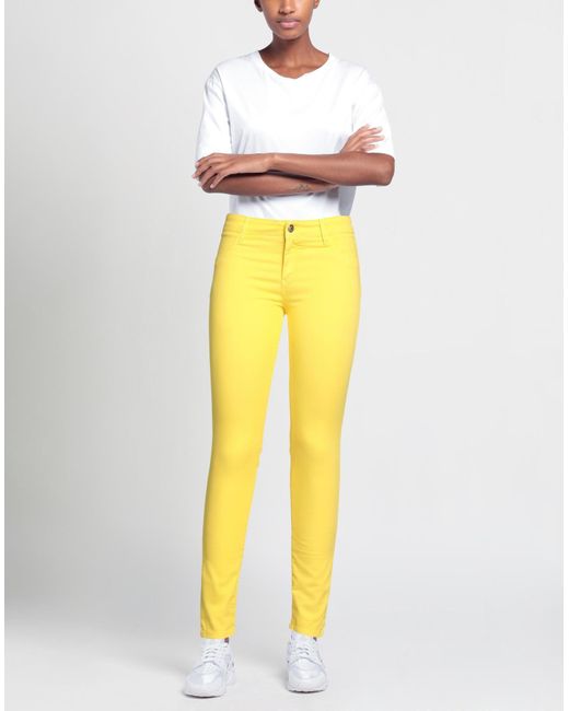 EMMA & GAIA Yellow Jeans