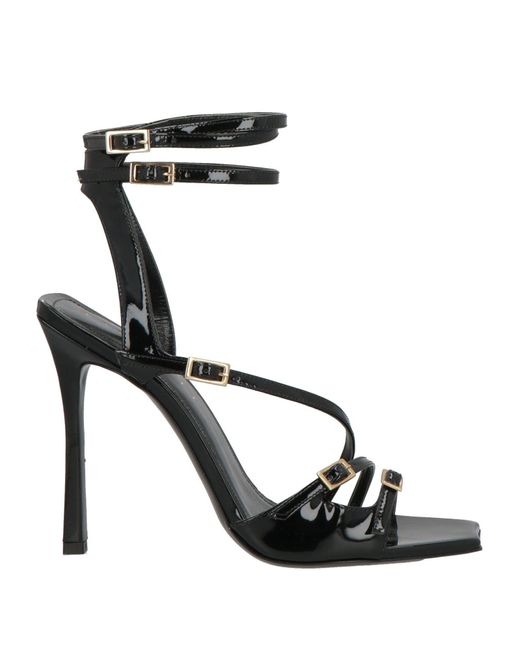 Cesare Paciotti Black Sandals