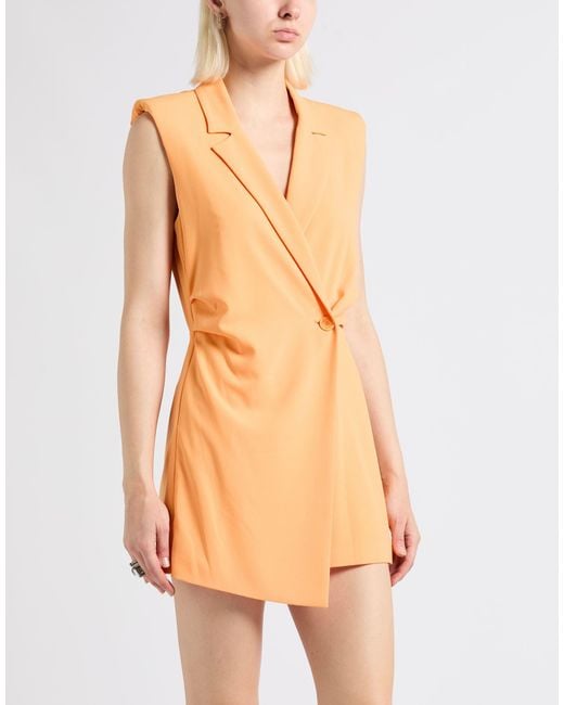 Patrizia Pepe Orange Playsuit