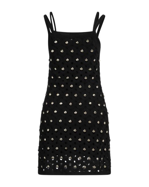 Sandro Black Mini Dress