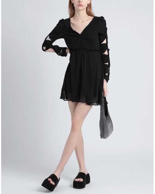 TOPSHOP Black Mini Dress