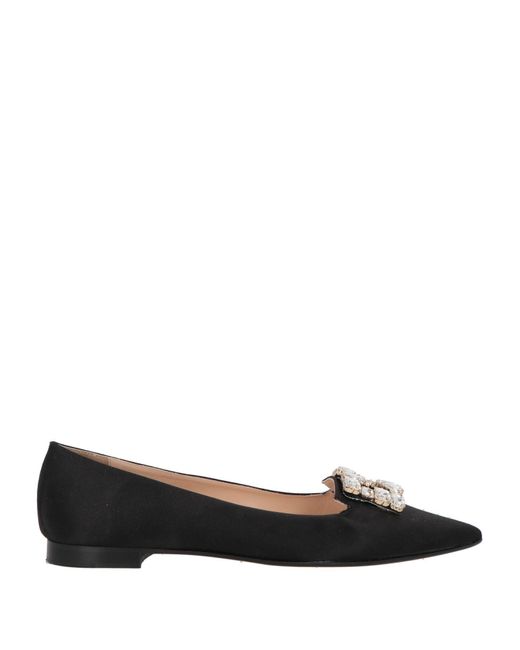 PROSPERINE® Black Ballet Flats Textile Fibers