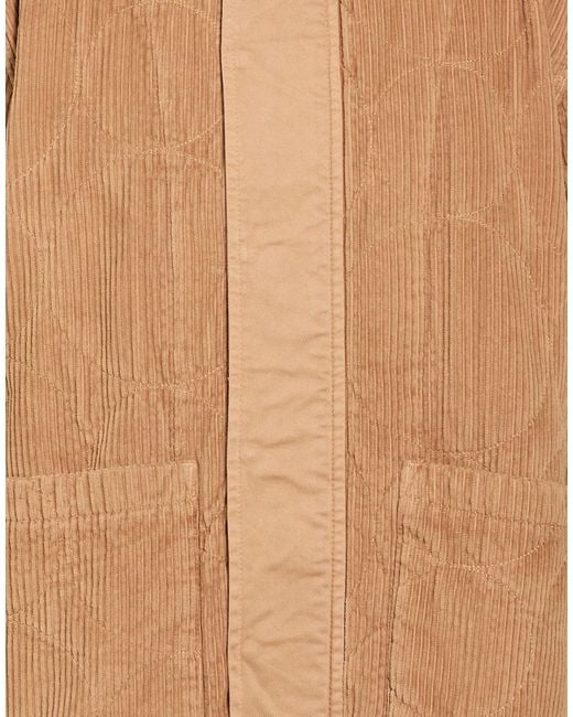 Berna Brown Camel Jacket Cotton for men