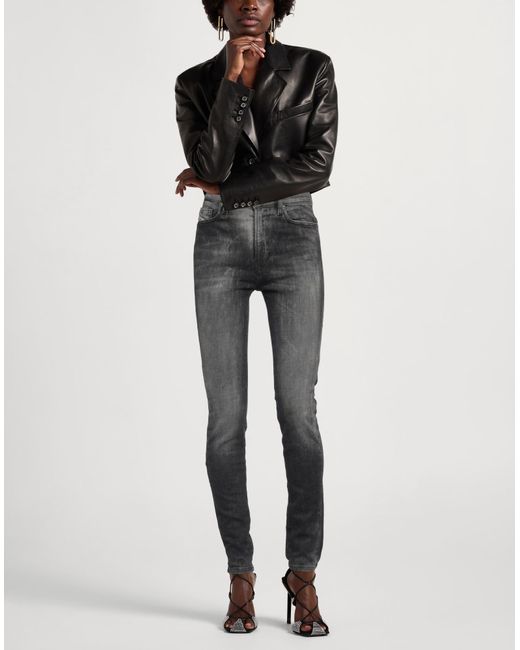 DIESEL Gray Jeanshose