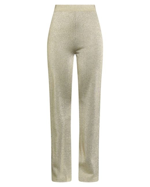 Missoni Natural Pants Viscose, Metal Fiber