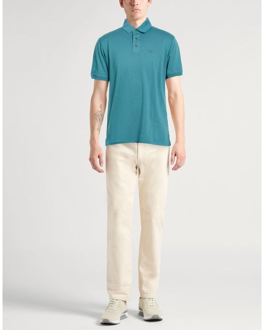 Emporio Armani Blue Polo Shirts for men