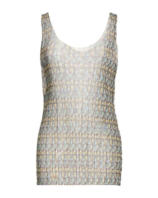 Philosophy Di Lorenzo Serafini Gray Top Polyester