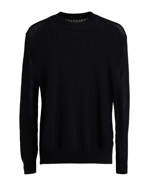 Pullover di Roberto Collina in Black da Uomo
