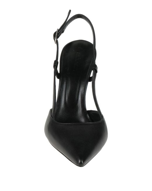 P.A.R.O.S.H. Black Pumps Lambskin