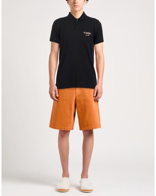 Polo Iceberg de hombre de color Black