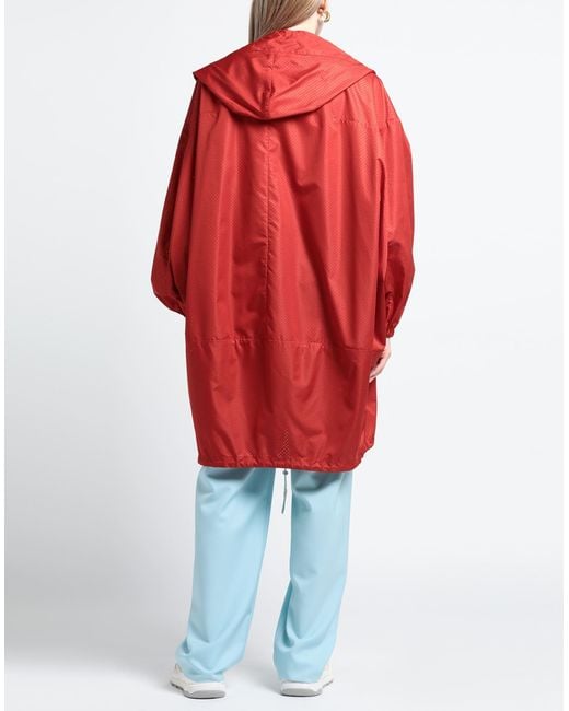 Givenchy Red Overcoat & Trench Coat