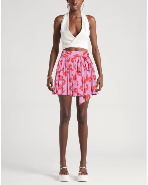 Aniye By Red Mini Skirt Polyester, Elastane