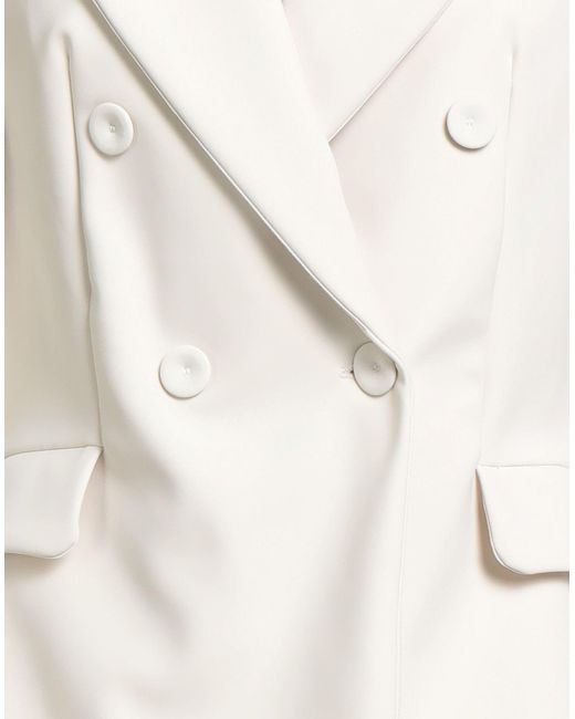 La Petite Robe Di Chiara Boni White Blazer
