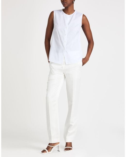 Eleventy White Shirt Cotton, Polyamide, Elastane