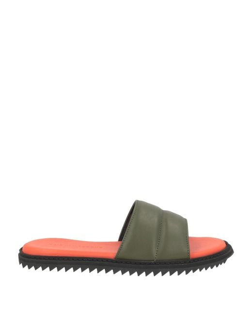 Kris Van Assche Multicolor Military Sandals Leather for men