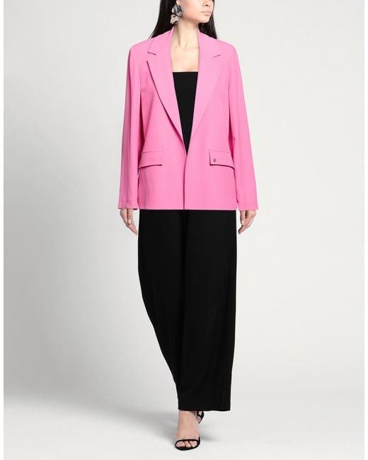 Please Pink Blazer Polyester, Elastane