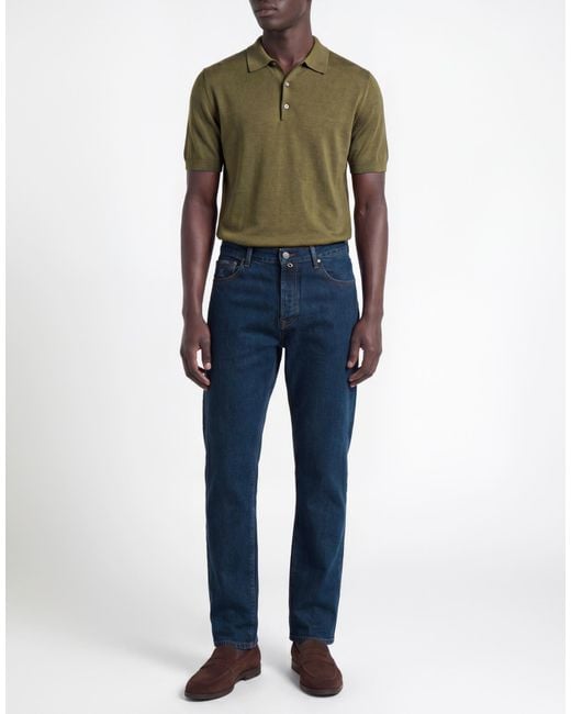 Moorer Blue Jeans Cotton, Elastane for men