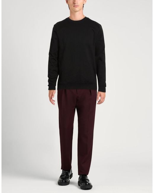John Richmond Black Sweatshirt Cotton for men