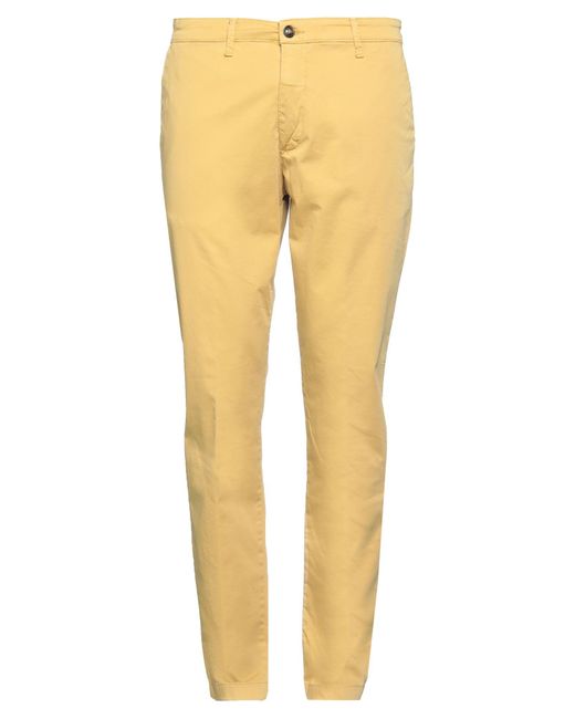 Les Copains Yellow Trouser for men