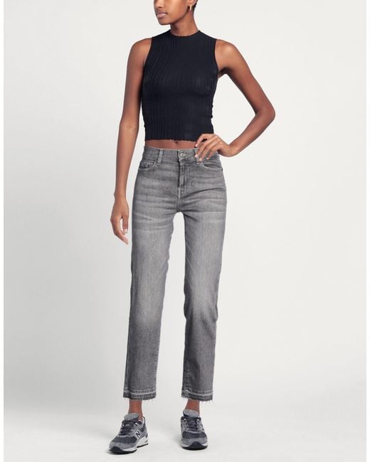7 For All Mankind Gray Jeans