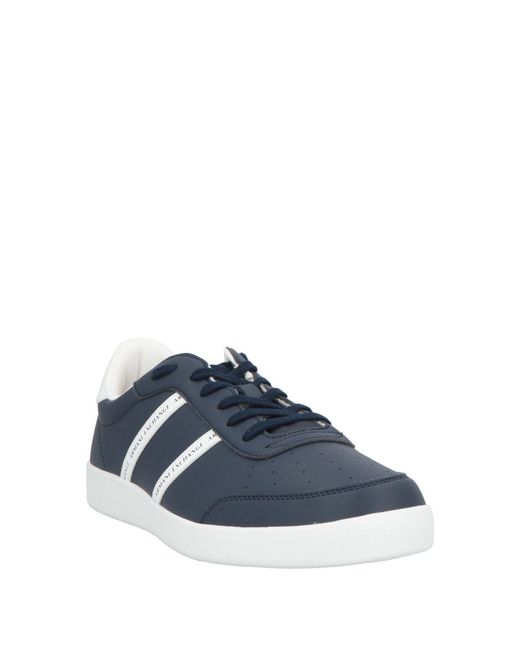 ARMANI EXCHANGE Blue Trainers for men