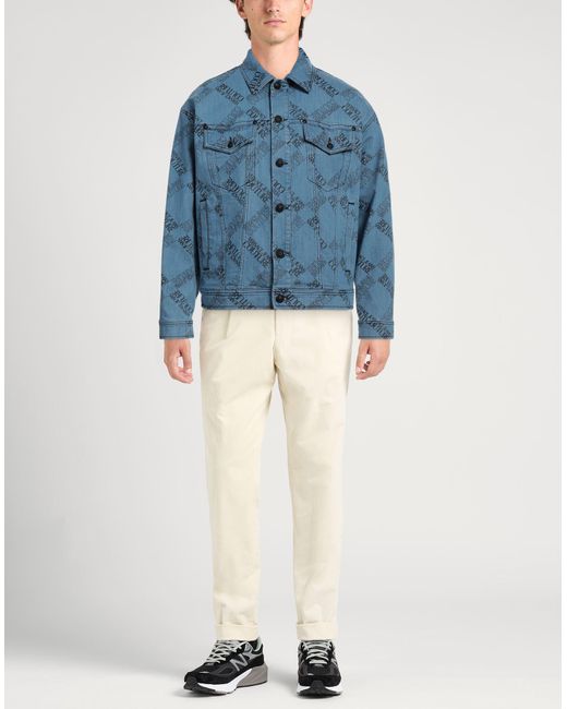 Chaqueta Vaquera Versace Jeans Couture de hombre de color Blue