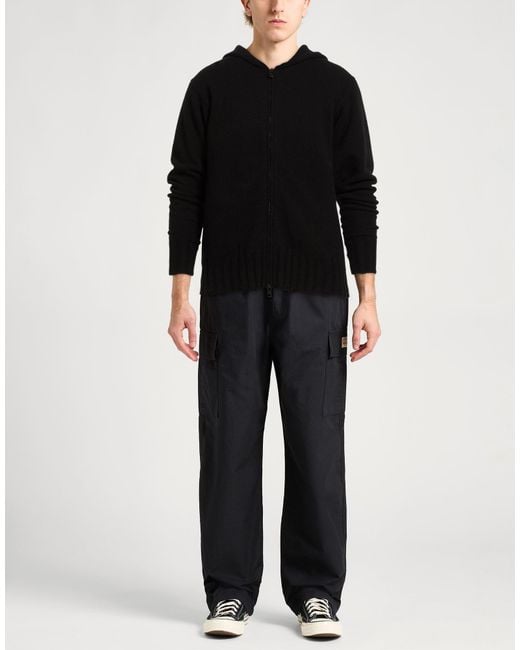 Giorgio Brato Black Cardigan Wool for men