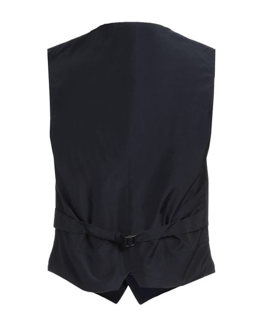 Boglioli Blue Waistcoat for men