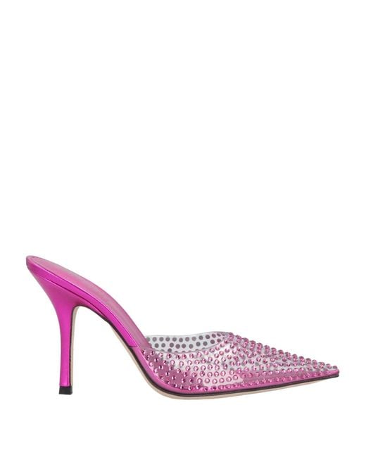 Paris Texas Pink Mules & Clogs