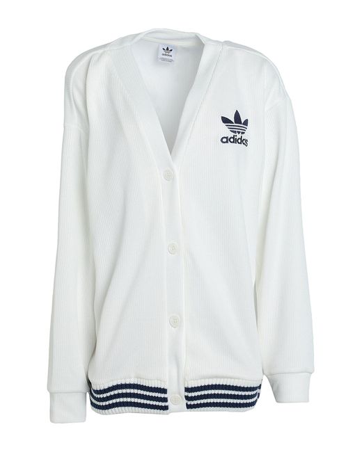 Adidas Originals White Cardigan