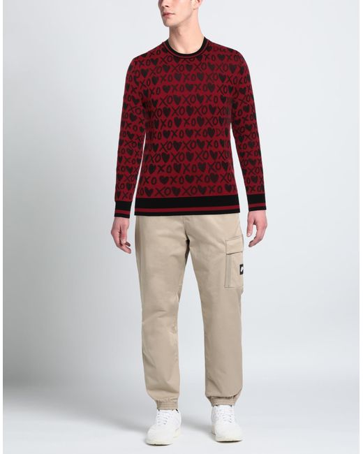 Dolce & Gabbana Red Sweater for men