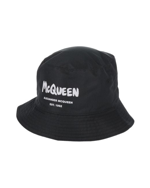 McQueen Black Hat for men