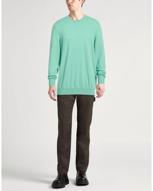 Fedeli Green Sweater Cashmere for men