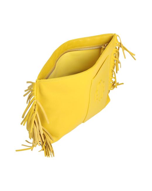 Maje Yellow Handbag