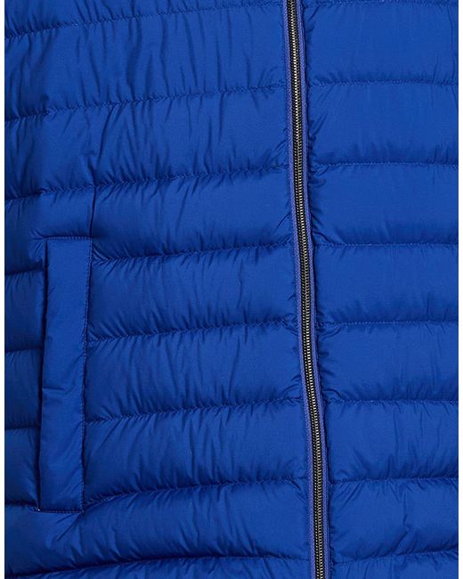 Herno Blue Vest Polyamide, Polyurethane Coated, Polyester, Cotton for men