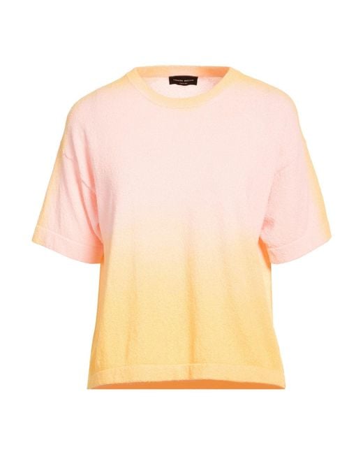 Pullover Roberto Collina en coloris Pink