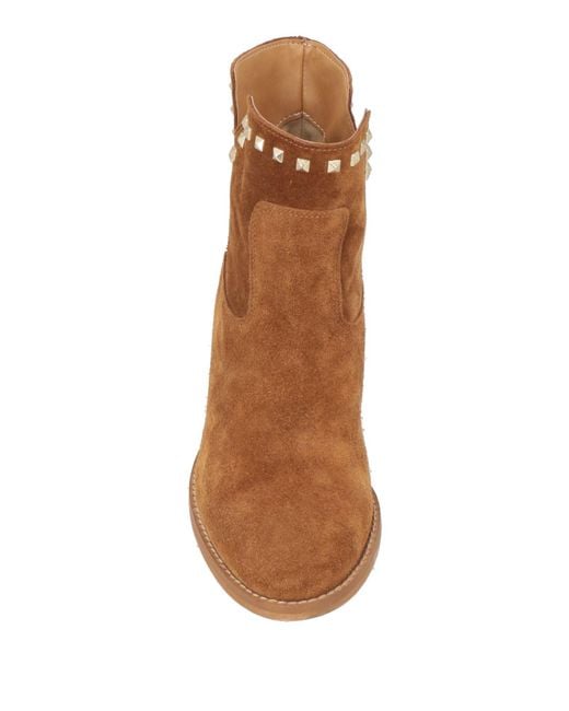 Ovyè Brown Ankle Boots