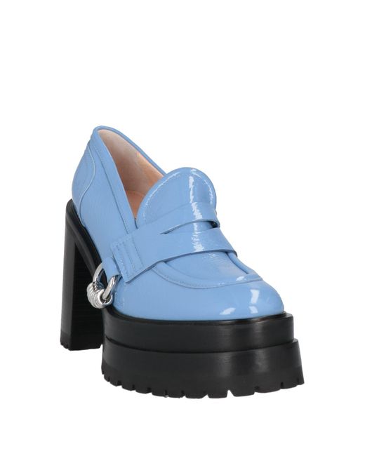 Agl Attilio Giusti Leombruni Blue Loafers