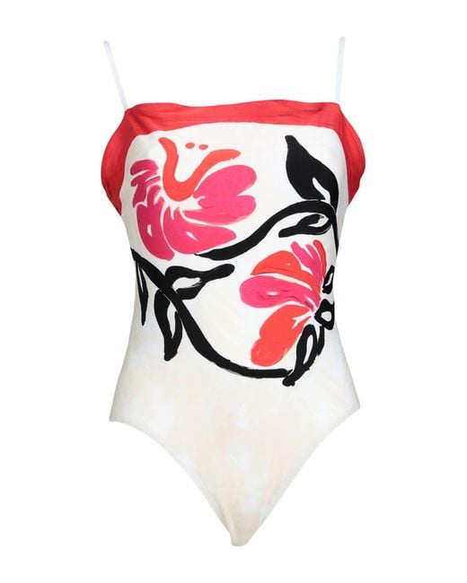 Marni White One-piece Swimsuit